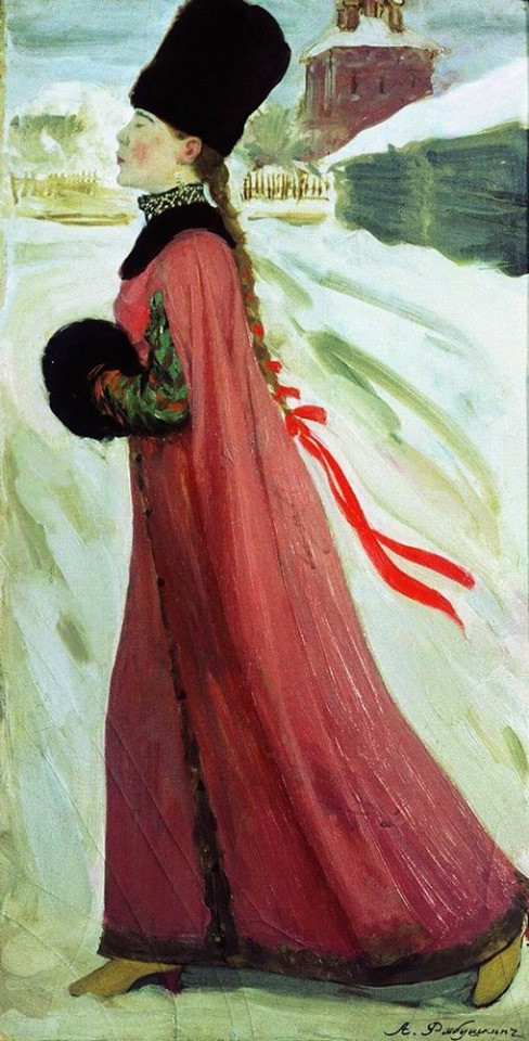 Moscow girl of the XVII century, 1903 